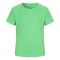 thumbnail image 1 of Ticikt Boy's Tops Boys Rash Guard Swim Shirt Short Sleeve Swimwear Toddler Kids Youth Rashguard Water Shirt Shirt Comfort Colors Tshirt(Color:Green,Size:9-10 Years), 1 of 4