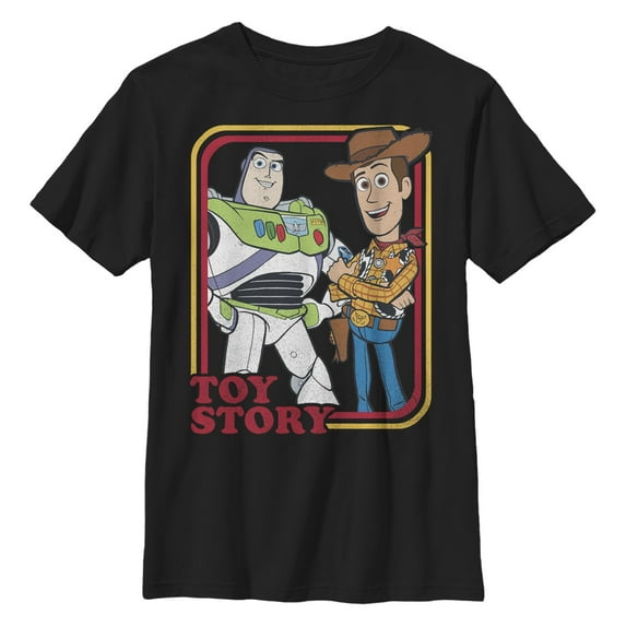 Boy's Toy Story Buzz & Woody Portraits Graphic T-Shirt