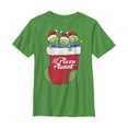 thumbnail image 1 of Boy's Toy Story Christmas Alien Stocking  Graphic Tee Kelly Green X Large, 1 of 3