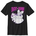 thumbnail image 1 of Boy's Toy Story Ducky & Bunny Circle Portrait  Graphic Tee Black Medium, 1 of 4