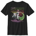 thumbnail image 1 of Boy's Toy Story Duke Caboom Neon Race  Graphic Tee Black Large, 1 of 4