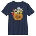 thumbnail image 1 of Boy's Toy Story Halloween Toy Treats  Graphic Tee Navy Blue X Small, 1 of 4