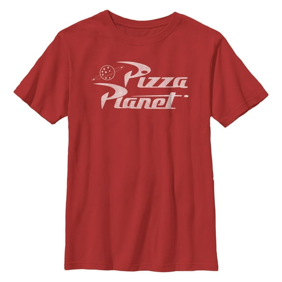 Boy's Toy Story Pizza Planet Logo  Graphic T-Shirt