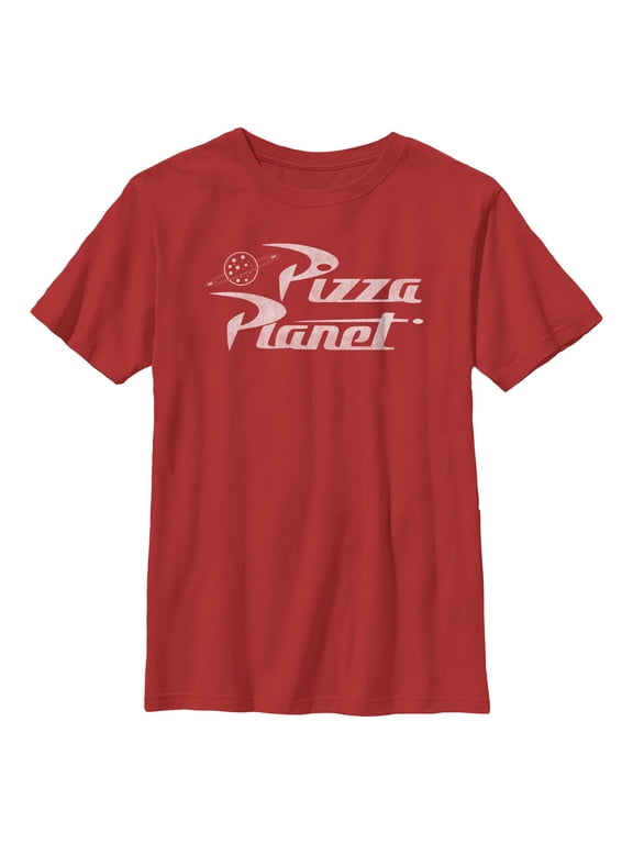 Boy's Toy Story Pizza Planet Logo Graphic T-Shirt