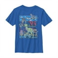 thumbnail image 1 of Boy's Toy Story Retro Best Friend Toys Graphic Tee Royal Blue Small, 1 of 4