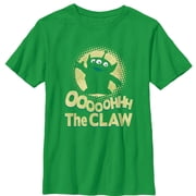 Boy's Toy Story Three-Eyed Alien Friend Graphic Tee Kelly Green Small