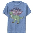 thumbnail image 1 of Boy's Toy Story Valentine Rex Hugger Performance Graphic Tee Royal Blue Heather Large, 1 of 4