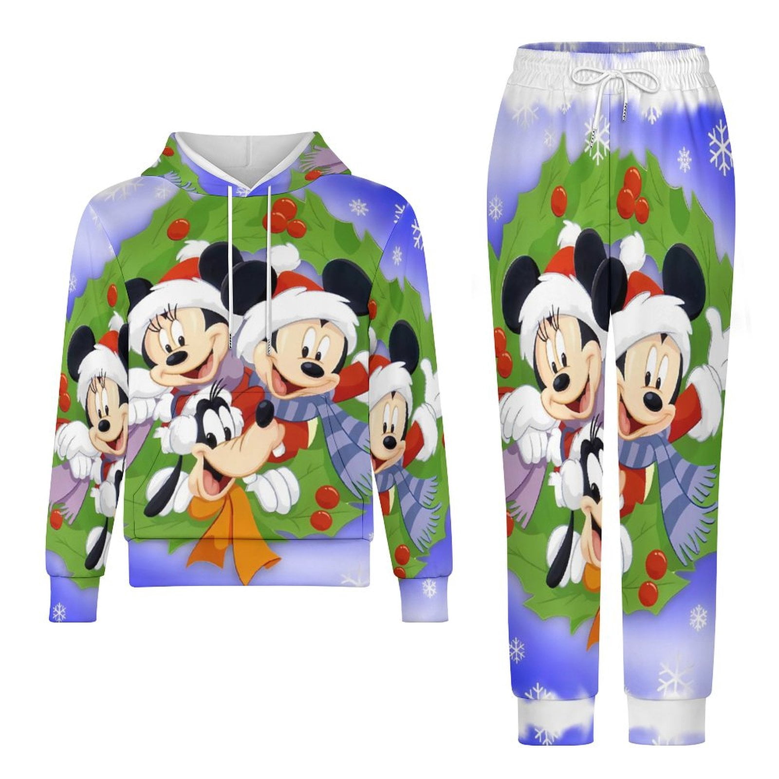 Boy's Tracksuit Mic-key Mouse Pullover Hoodie Kids Jogging Sportwear ...