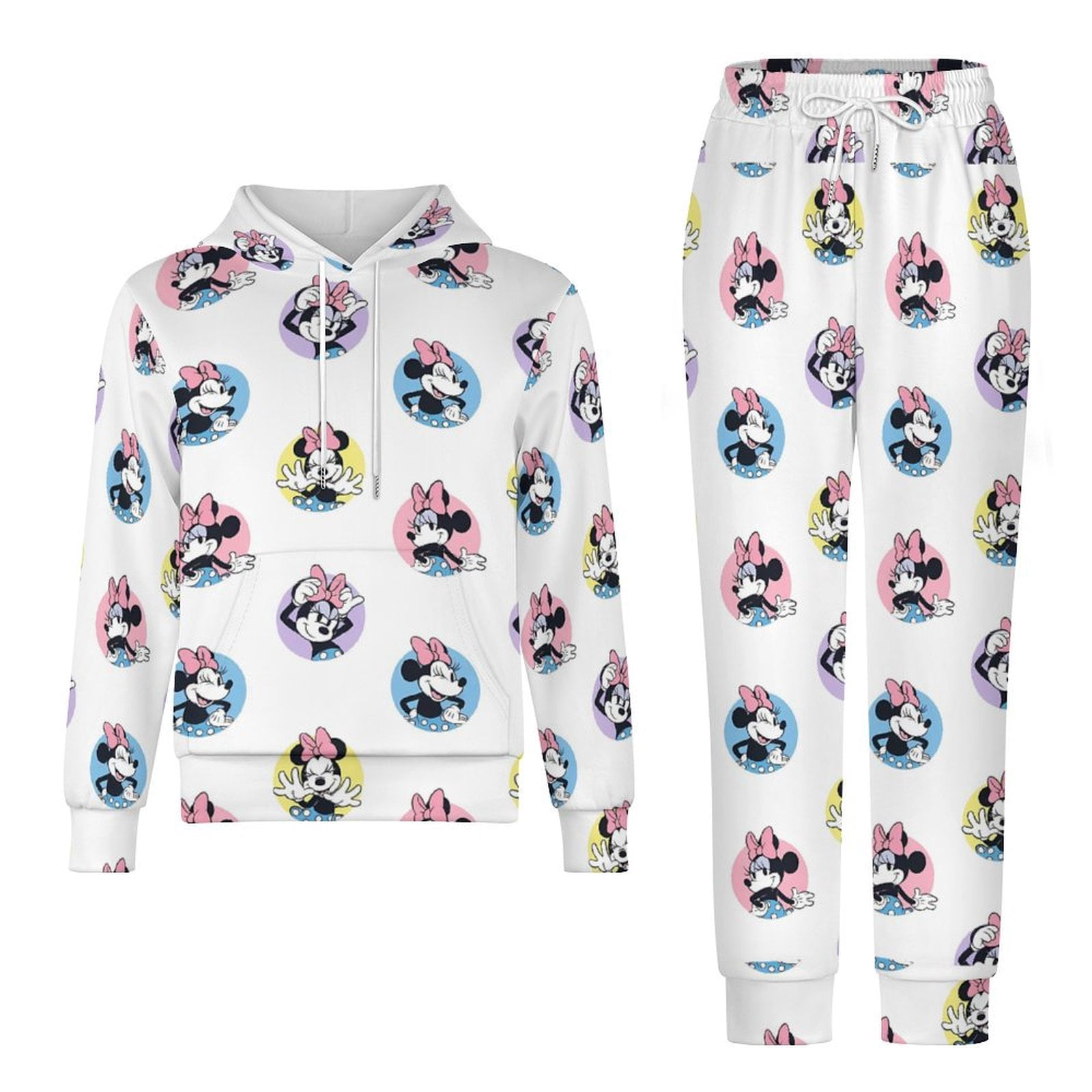 Boy's Tracksuit Mic-key Mouse Pullover Hoodie Kids Jogging Sportwear ...