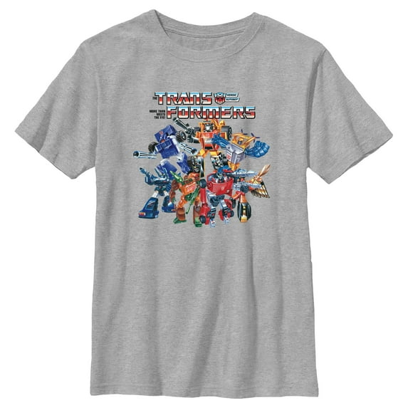 Boy's Transformers Autobots Heroic Collage Graphic T-Shirt