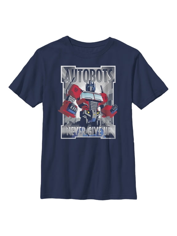 Boy's Transformers Autobots Never Give Up Graphic T-Shirt