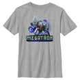 thumbnail image 1 of Boy's Transformers: EarthSpark Megatron Badge Graphic Tee Athletic Heather Small, 1 of 5