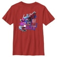 thumbnail image 1 of Boy's Transformers: EarthSpark Optimus Prime Roll Out Graphic Tee Red X Large, 1 of 4