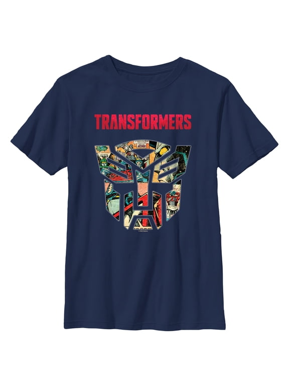 Boy's Transformers Generations Comic Logo Graphic T-Shirt