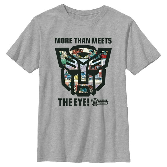 Boy's Transformers More Than Meets The Eye Comic Graphic T-Shirt