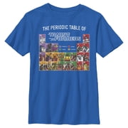 Boys Transformers Periodic Table of Transformers Graphic Tee Royal Blue X Large