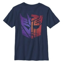 Boy's Transformers Split Logo  Graphic T-Shirt