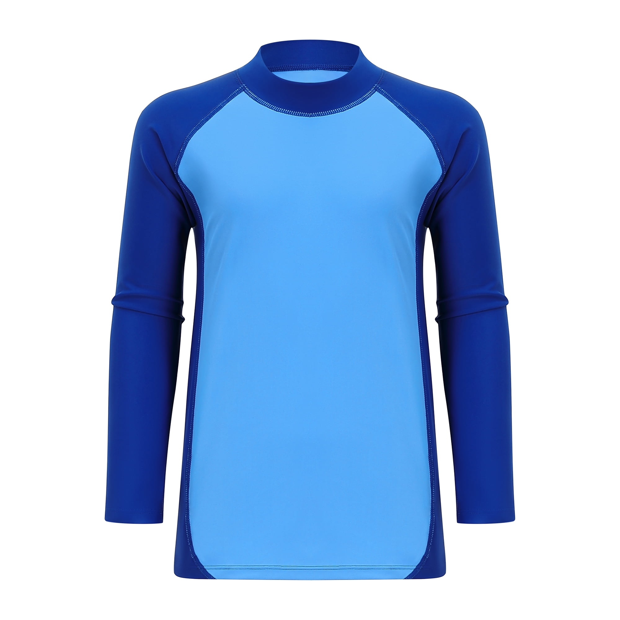 Boy's UPF 50+ Long Sleeve Rash Guard Quick Dry Swimsuit Youth SPF Sun ...