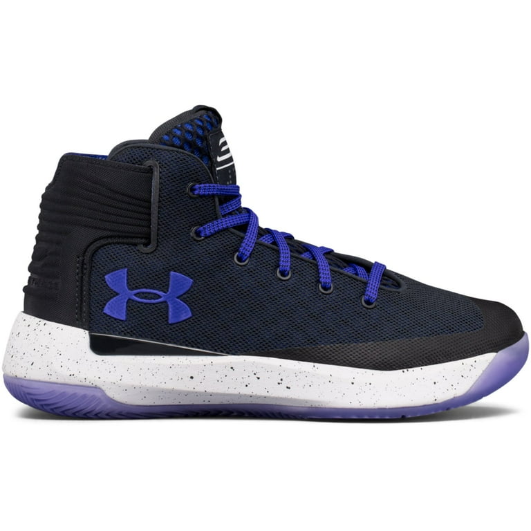 kids under armour curry 3zero gs team royal white 1295998-400