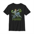 thumbnail image 1 of Boy's Voltron: Legendary Defender Pidge Lion Action Pose Graphic Tee Black Large, 1 of 4