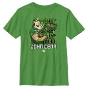 Boys WWE John Cena The Champ is Here Graphic Tee Kelly Green Medium