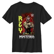 Youth Mad Engine Black Rey Mysterio Profile T-Shirt