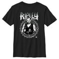 thumbnail image 1 of Boy's WWE Ripley Black and White Photo Graphic Tee Black X Small, 1 of 5