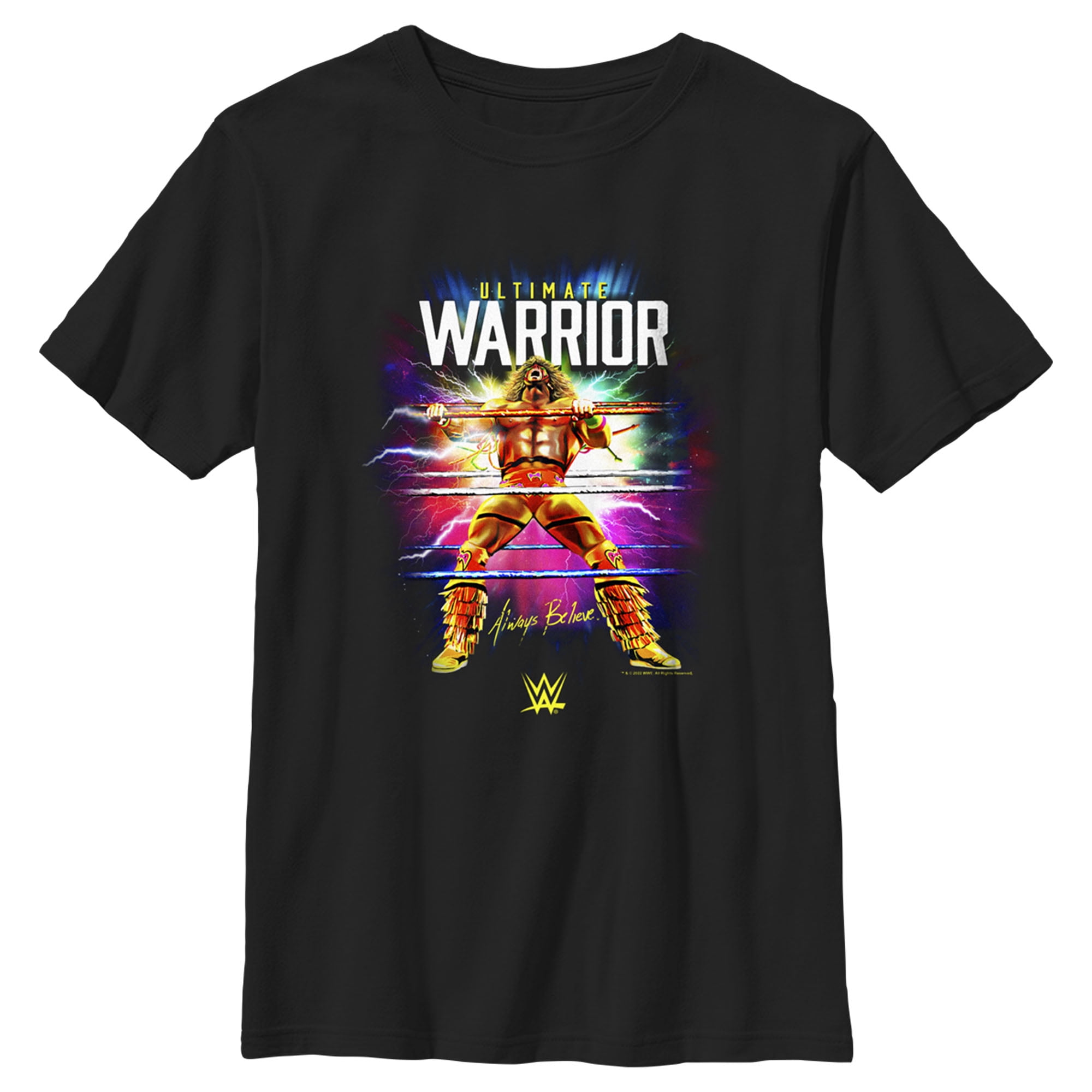 Retro Boys Wwe Ultimate outlet Warrior Retro Logo - All Size