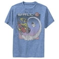 thumbnail image 1 of Boy's Wall-E Journey Into Space  Performance Graphic Tee Royal Blue Heather X Large, 1 of 4