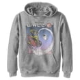 thumbnail image 1 of Boy's Wall-E Journey Into Space Pull Over Hoodie Athletic Heather Small, 1 of 4