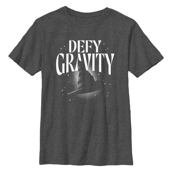 Boy's Wicked Defy Gravity Witch Hat  Graphic T-Shirt