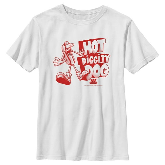 Boy's Wienerschnitzel The Delicious One Hot Diggity Dog Graphic T-Shirt