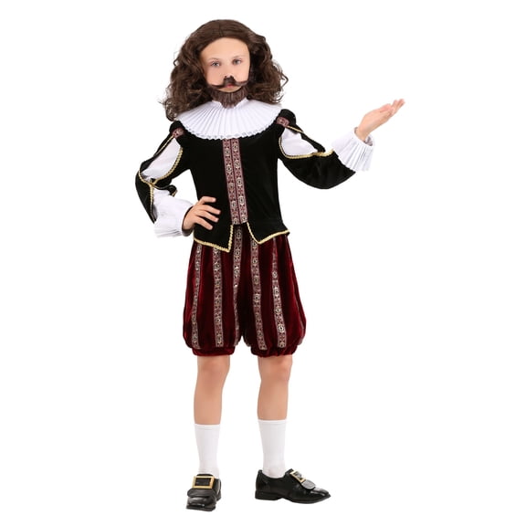 Boy's William Shakespeare Costume