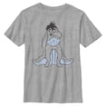 thumbnail image 1 of Boy's Winnie the Pooh Shy Eeyore Outline Portrait  Graphic Tee Athletic Heather X Large, 1 of 5