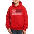 thumbnail image 1 of Boy's Word Art Hooded Sweatshirt - 50 States USA Flag, 1 of 2