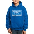 thumbnail image 1 of Boy's Word Art Hooded Sweatshirt - 80s One Hit Wonders, 1 of 2