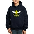 thumbnail image 1 of Boy's Word Art Hooded Sweatshirt - Bee Kind, 1 of 2