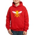 thumbnail image 1 of Boy's Word Art Hooded Sweatshirt - Bee Kind, 1 of 2