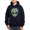 thumbnail image 1 of Boy's Word Art Hooded Sweatshirt - Beware of Humans, 1 of 2