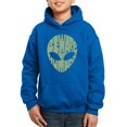 thumbnail image 1 of Boy's Word Art Hooded Sweatshirt - Beware of Humans, 1 of 2