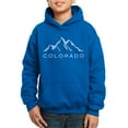 thumbnail image 1 of Boy's Word Art Hooded Sweatshirt - Colorado Ski Towns, 1 of 2