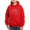 thumbnail image 1 of Boy's Word Art Hooded Sweatshirt - Colorado Ski Towns, 1 of 2