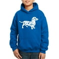 thumbnail image 1 of Boy's Word Art Hooded Sweatshirt - Dachshund, 1 of 2
