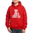 thumbnail image 1 of Boy's Word Art Hooded Sweatshirt - Dogs and Cats, 1 of 2
