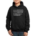 thumbnail image 1 of Boy's Word Art Hooded Sweatshirt - Glory Hallelujah Flag, 1 of 2