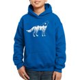 thumbnail image 1 of Boy's Word Art Hooded Sweatshirt - Howling Wolf, 1 of 2
