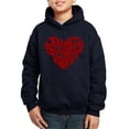 thumbnail image 1 of Boy's Word Art Hooded Sweatshirt - Just a Small Town Girl, 1 of 2