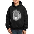 thumbnail image 1 of Boy's Word Art Hooded Sweatshirt - Lion, 1 of 2