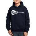 thumbnail image 1 of Boy's Word Art Hooded Sweatshirt - Peace Love Country, 1 of 2