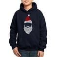 thumbnail image 1 of Boy's Word Art Hooded Sweatshirt - Santa Claus, 1 of 2